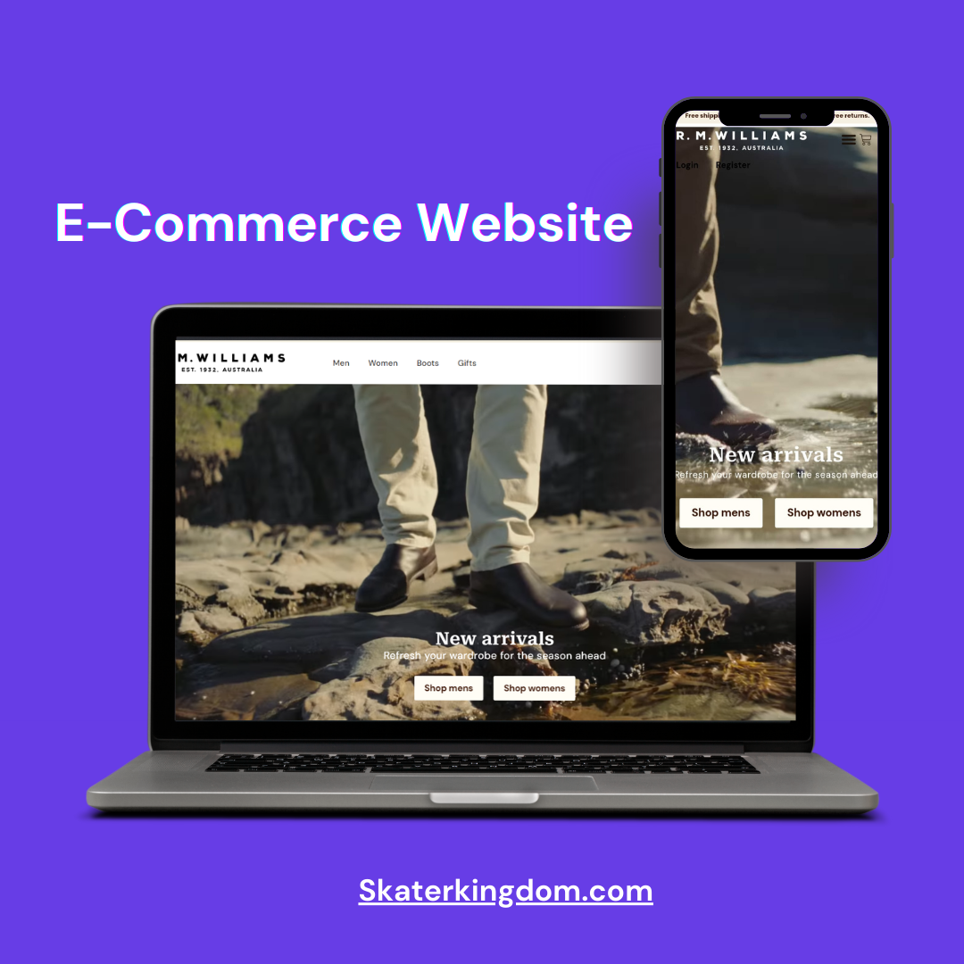 E-Commerce Store – Shoes Website