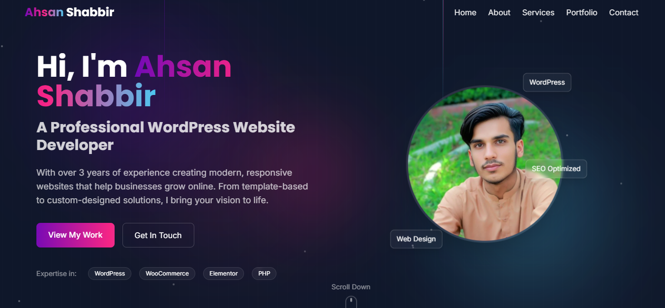Smartcreatix Founder Website Build By Smatcreatix